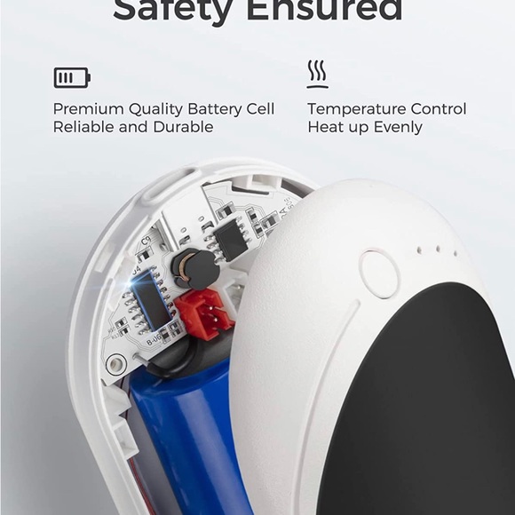 NWT OCOOPA Rechargeable Pocket Hand Warmer Gift Set w/FREE GWP - Picture 2 of 12